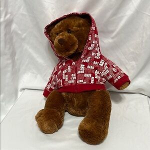 Brown and Red Stuffed Animals Toy